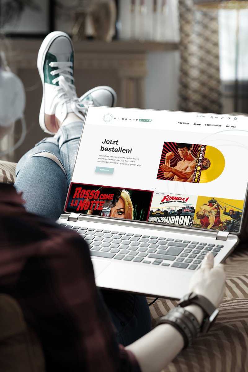 Shop-Projekt für Allscore Media Shop-Projekt für Allscore Media